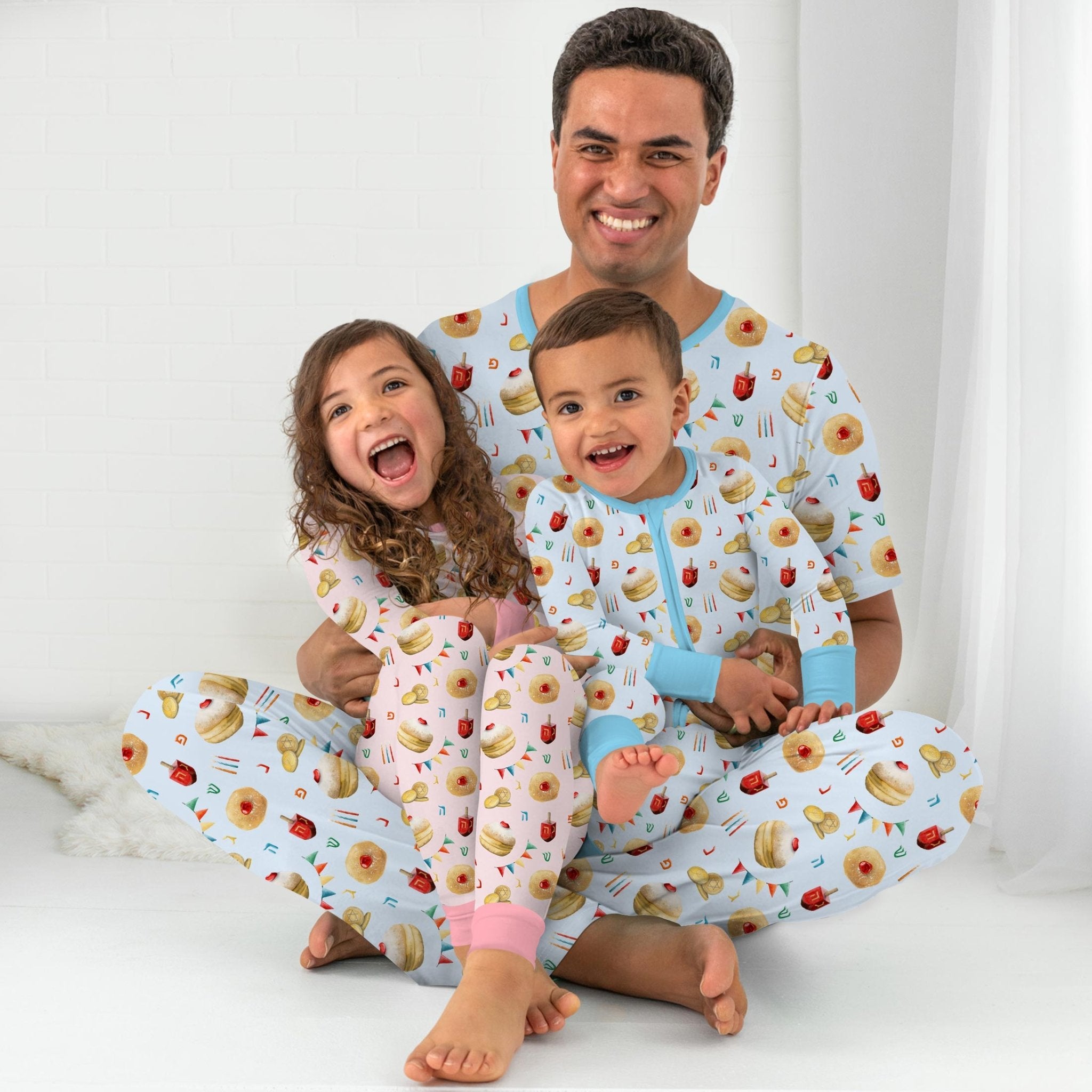 Hanukkah Donuts Women Pajama Set - StazzyBaby