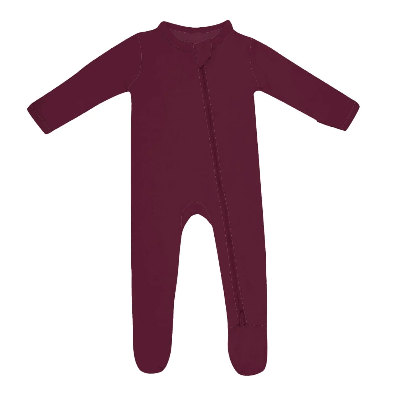 Zippered Footie Romper In Brown Chocolate - StazzyBaby