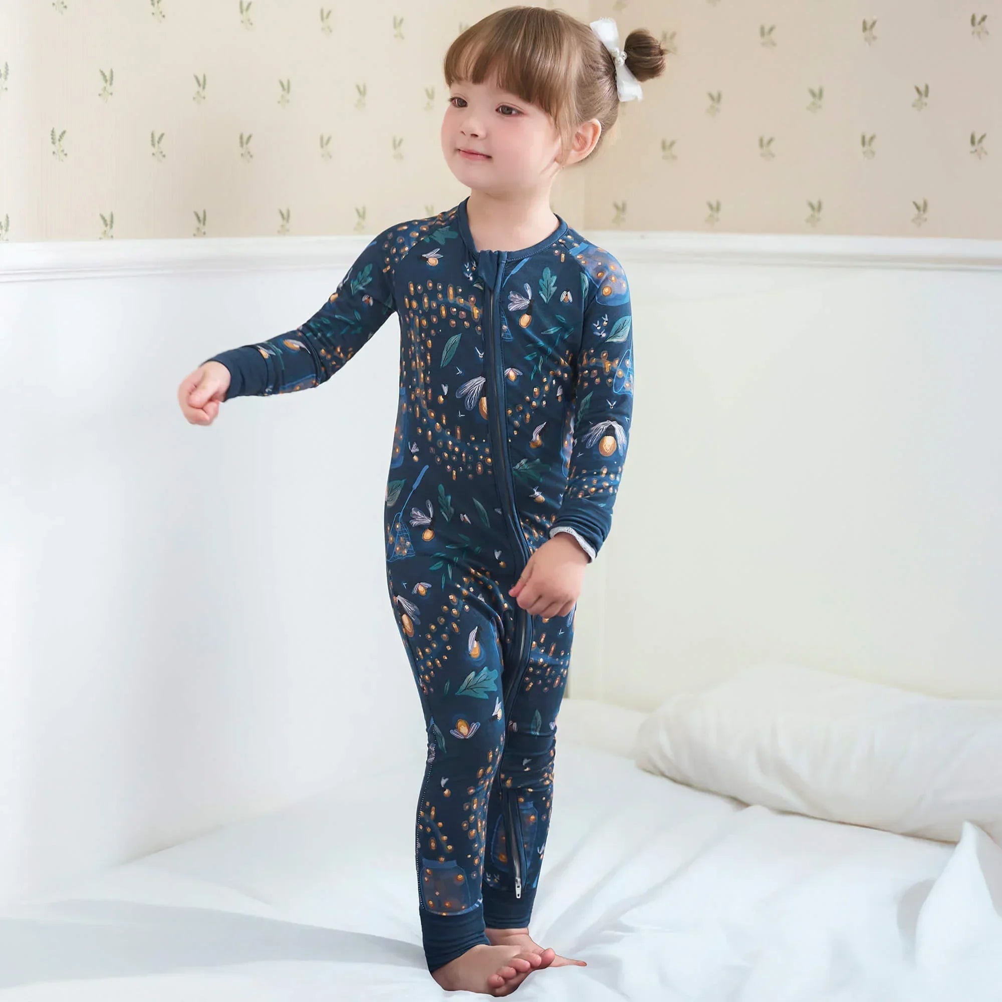 Catching Fireflies Two Piece Long Sleeve Pajama Set - StazzyBaby