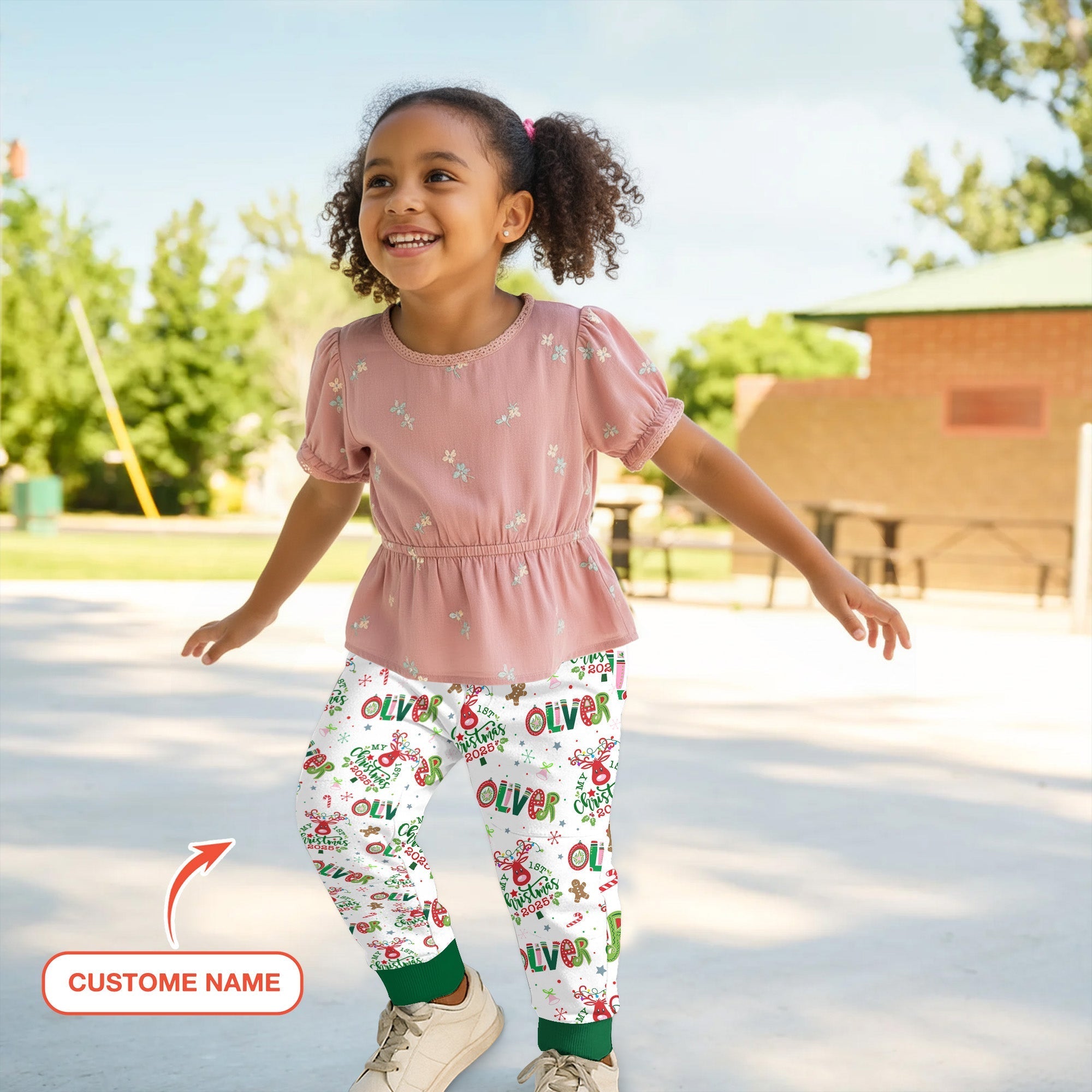 Custom Name "Whimsical Little Things" Jogger - StazzyBaby