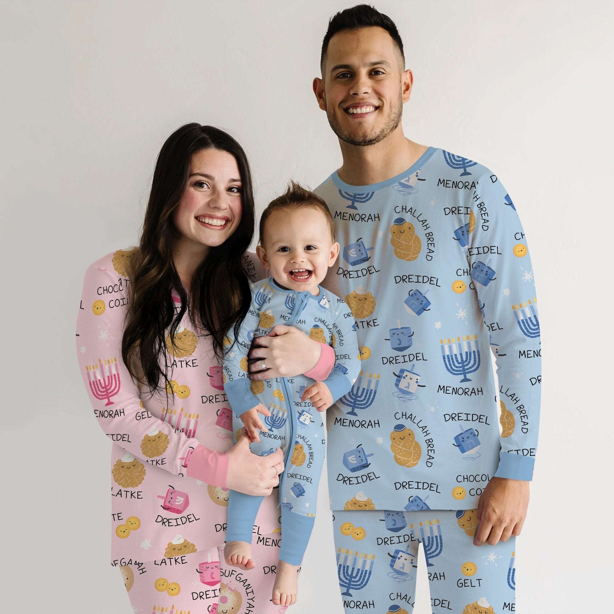 Family Hanukkah Matching Men's Pajama Set - StazzyBaby