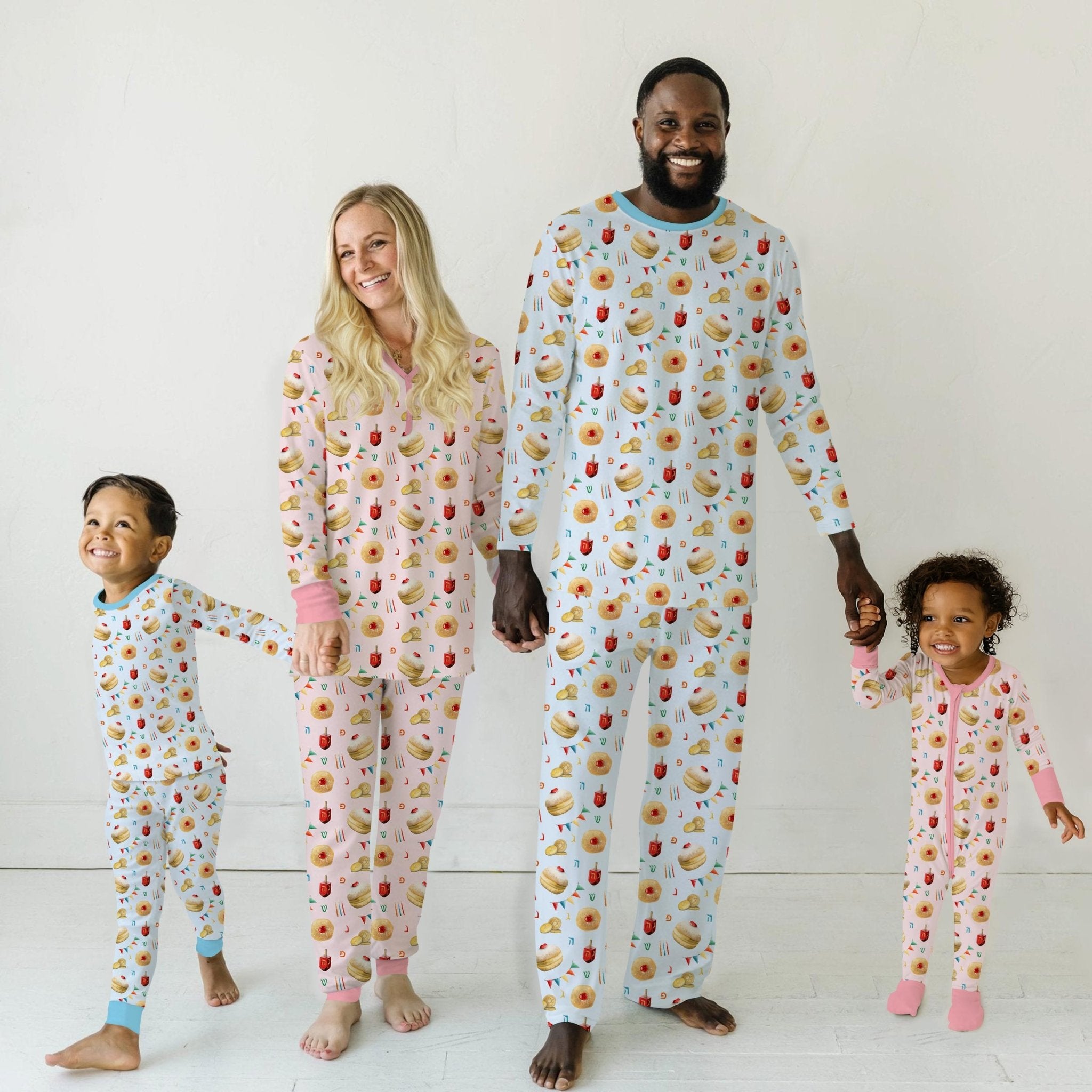 Hanukkah Donuts Men's Pajama Set - StazzyBaby