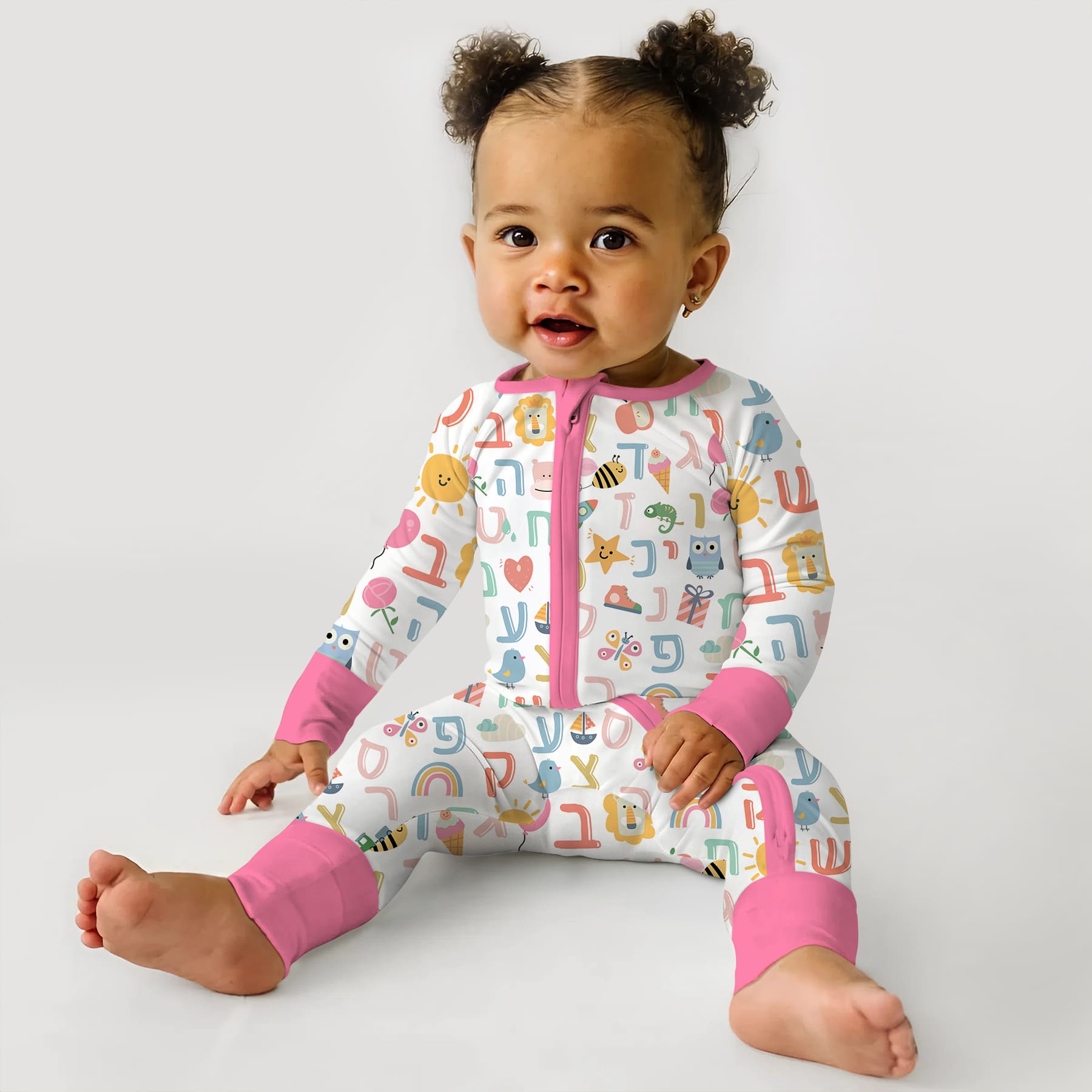 Hebrew Alphabet Zippy - StazzyBaby