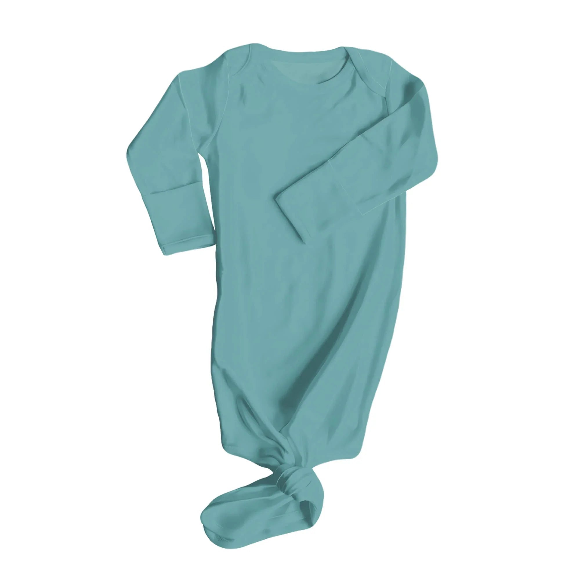 Knot Gown In Cadet Blue - StazzyBaby